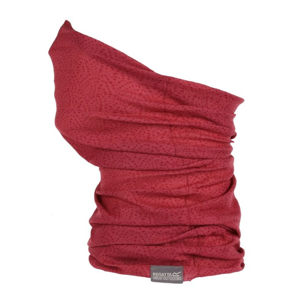 Regatta Unisex Adult Animal Print Multi-Purpose Neck Warmer / Fruit Dove